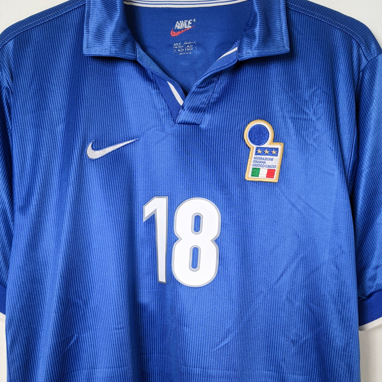 Original Italy 1998 Home - Baggio.R #18 Size M
