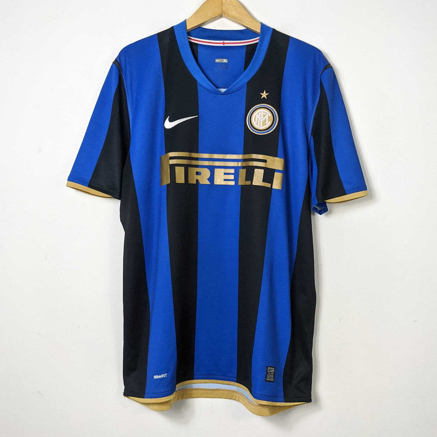 Original Inter 2008/09 Home - Adriano #10 Size XL