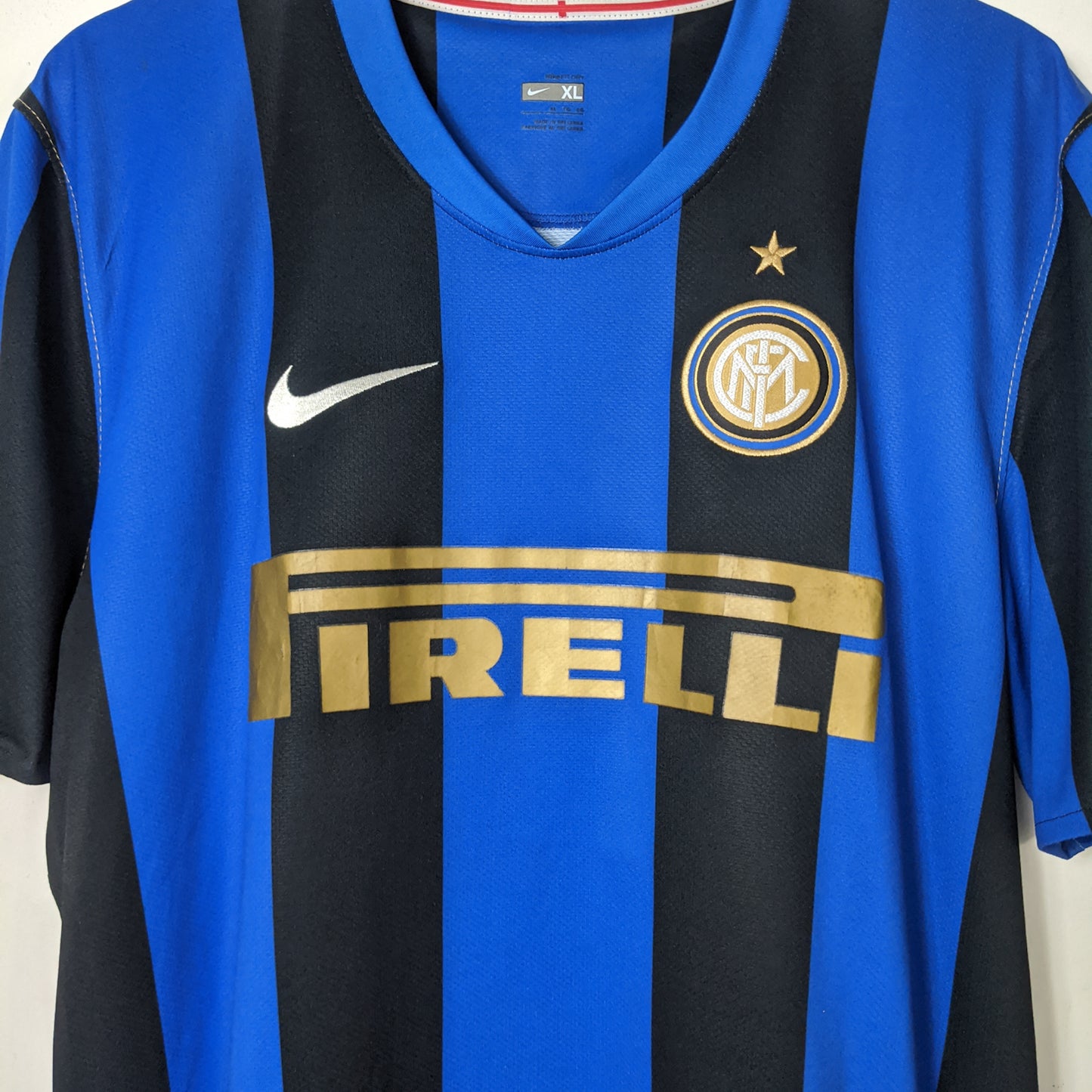 Original Inter 2008/09 Home - Adriano #10 Size XL