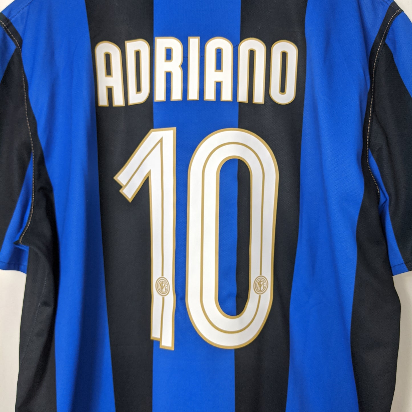 Original Inter 2008/09 Home - Adriano #10 Size XL
