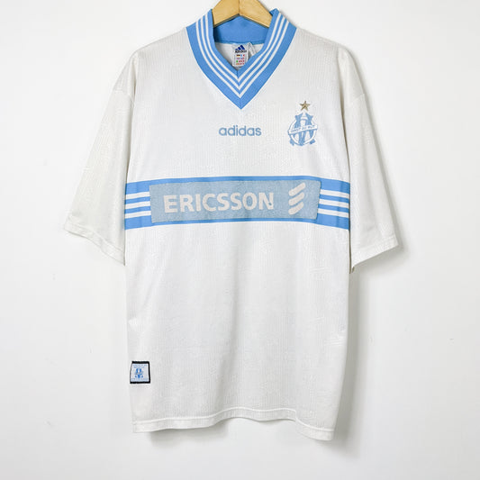 Original Marseille 1997/98 Home - Ravanelli #11 Size XL