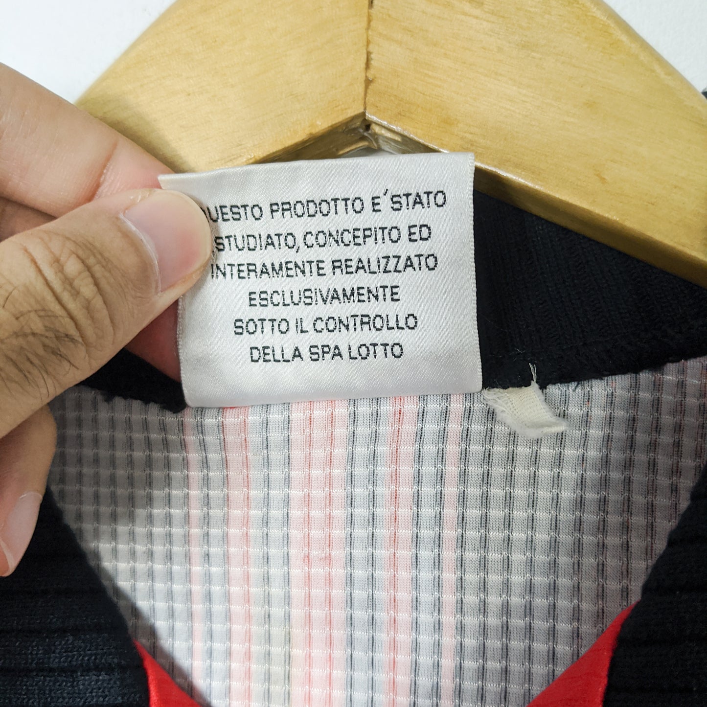 Original AC Milan1996/97 Fourth - Kluivert #9 Size M