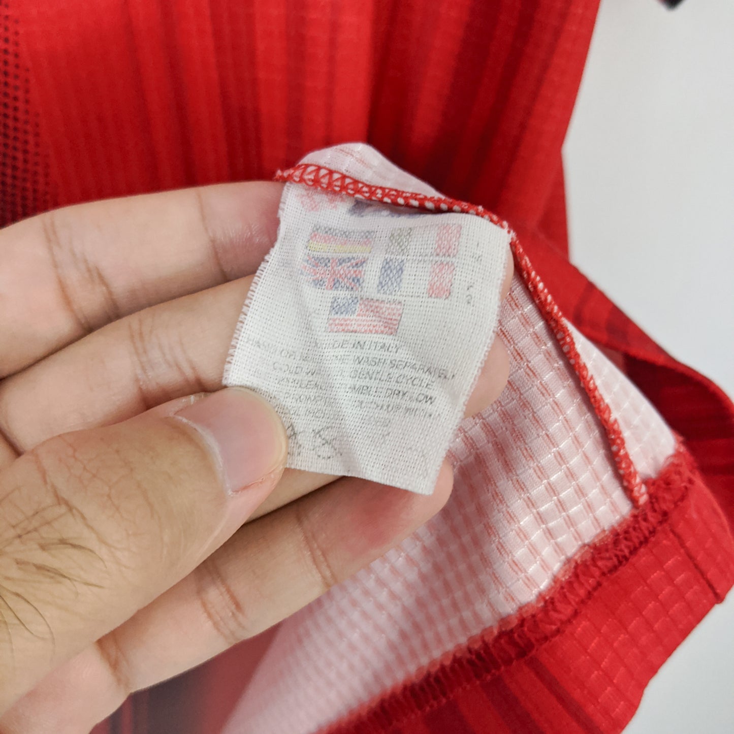 Original AC Milan1996/97 Fourth - Kluivert #9 Size M