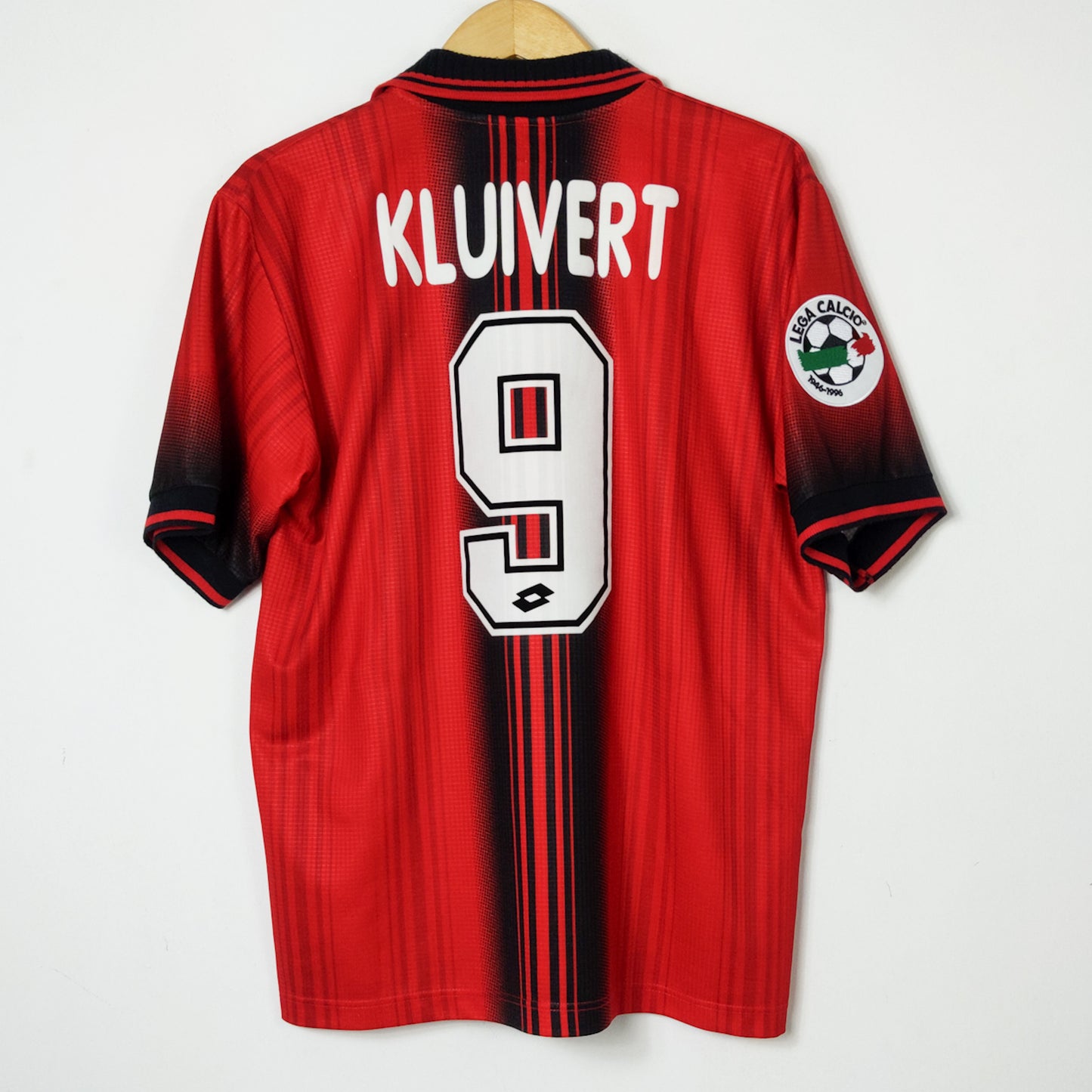 Original AC Milan1996/97 Fourth - Kluivert #9 Size M