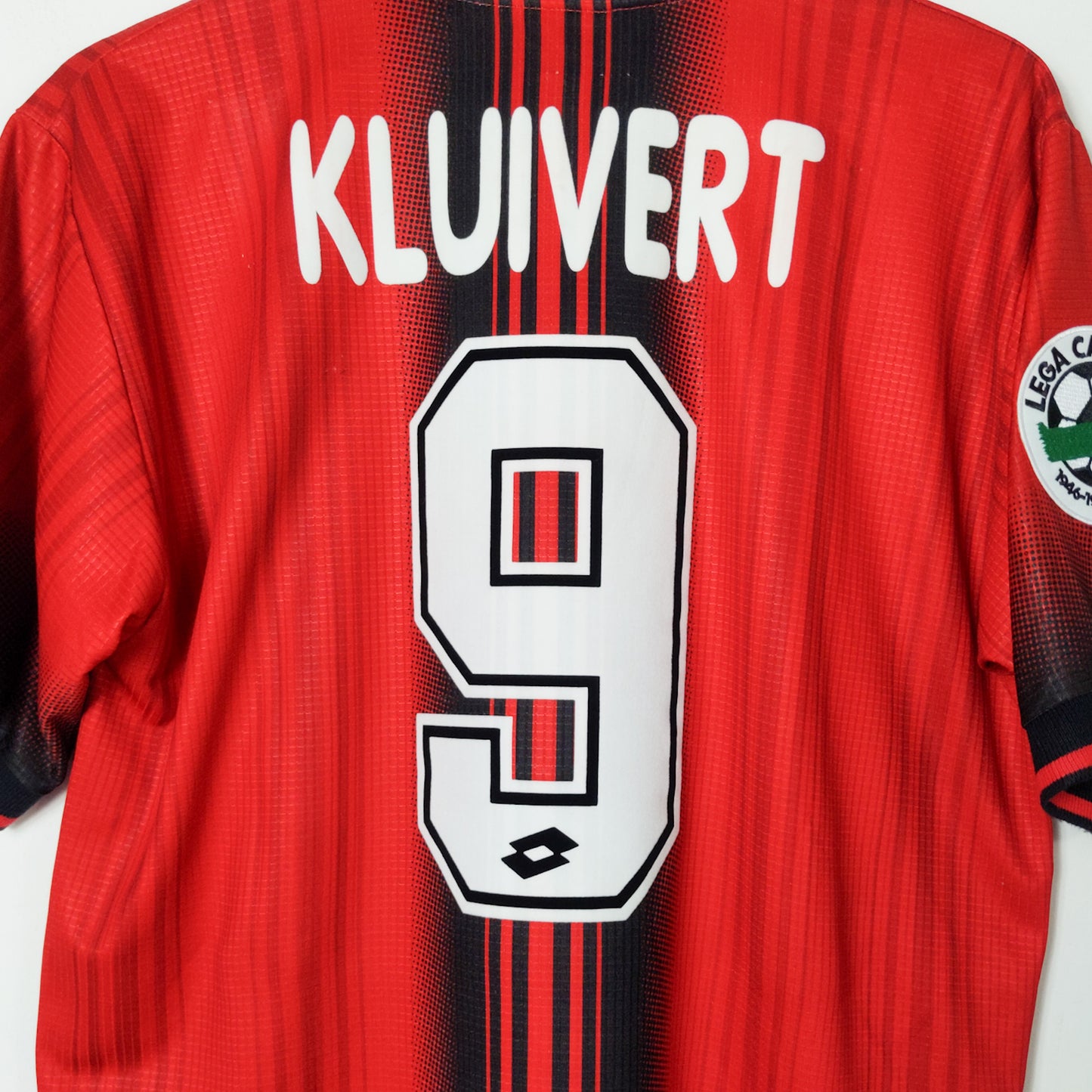 Original AC Milan1996/97 Fourth - Kluivert #9 Size M