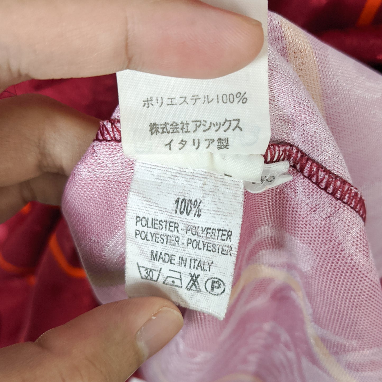 Original AS Roma 1996/97 Home - Totti #17 Size L fit XL