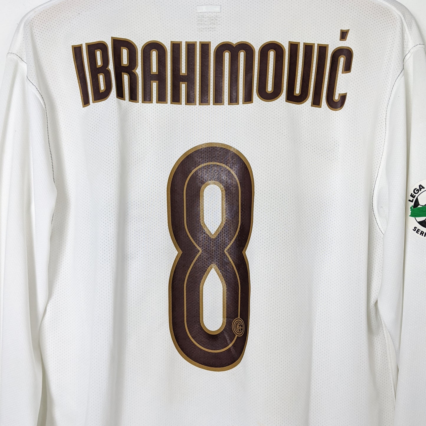 Original Inter 2008/09 Away - Ibrahimovic #8 Size XL (Long Sleeve)