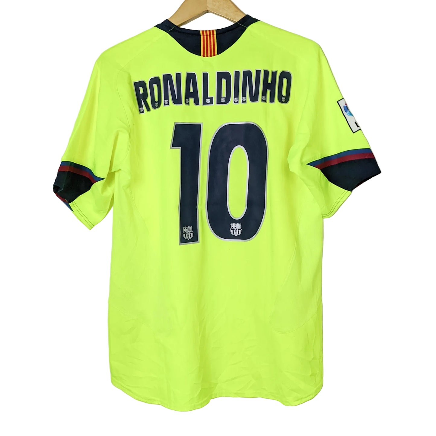 Original Barcelona 2005/06 Away - Ronaldinho #10 Size M