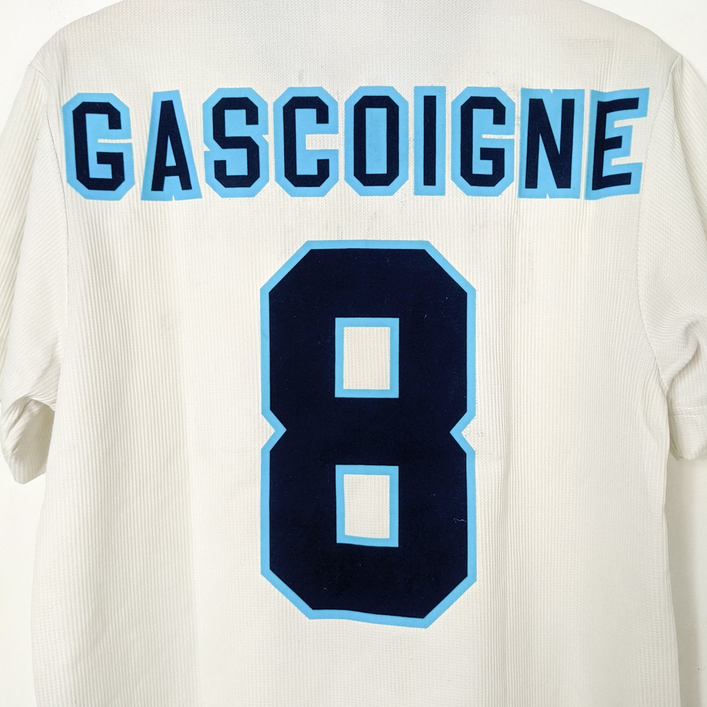 Original England 1996 Home - Gascoigne #8 Size M
