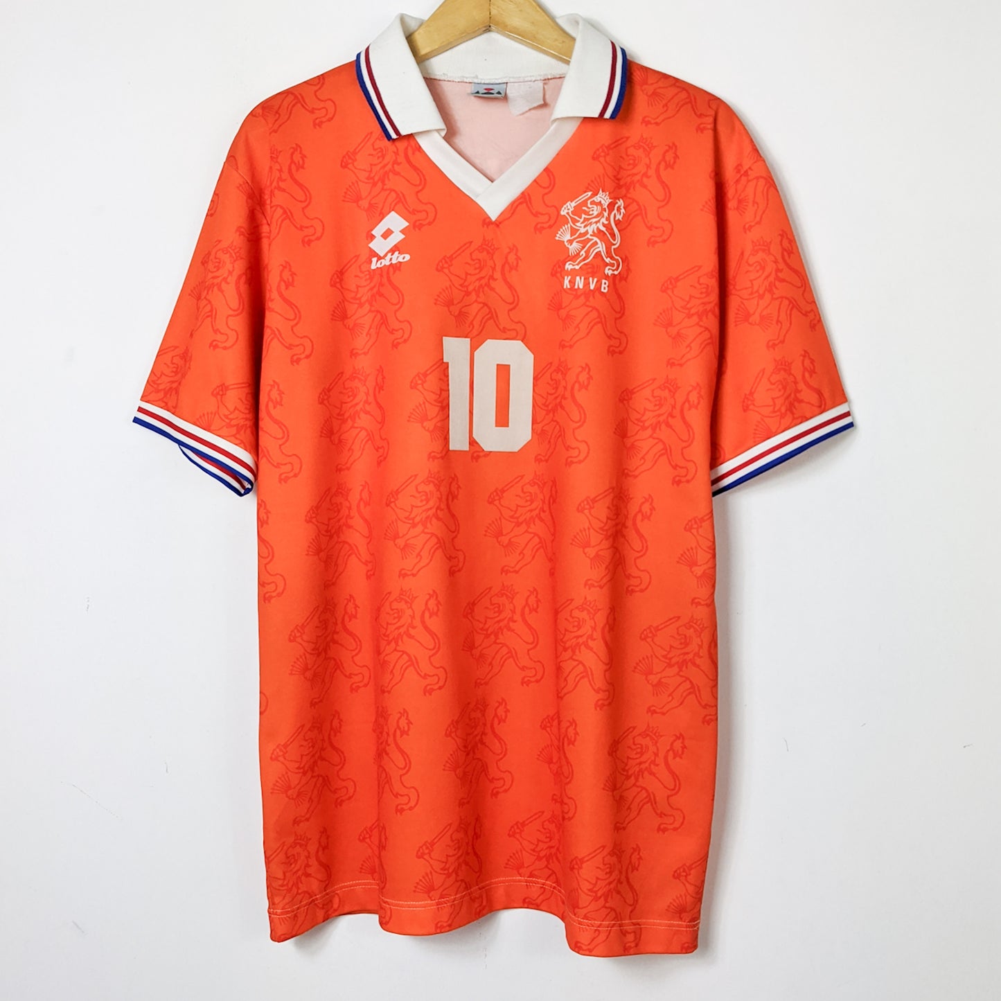 Original Netherlands 1994 Home - Bergkamp #10 Size L/XL