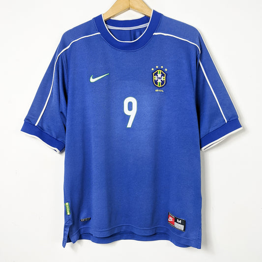 Original Brazil 1998 Away - Ronaldo #9 Size M