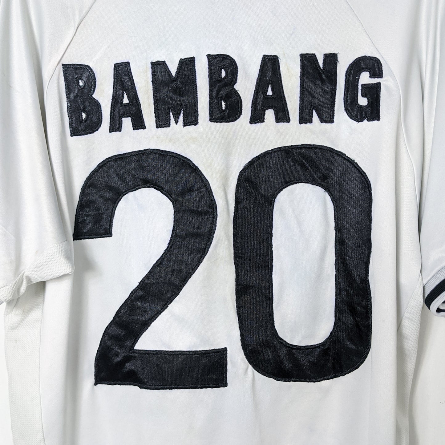Original Indonesia 2001 Away - Bambang #20 Size XXL fit XL