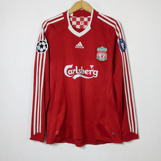 Original Liverpool 2008/10 Home - Torres #9 Size M (Long Sleeve)