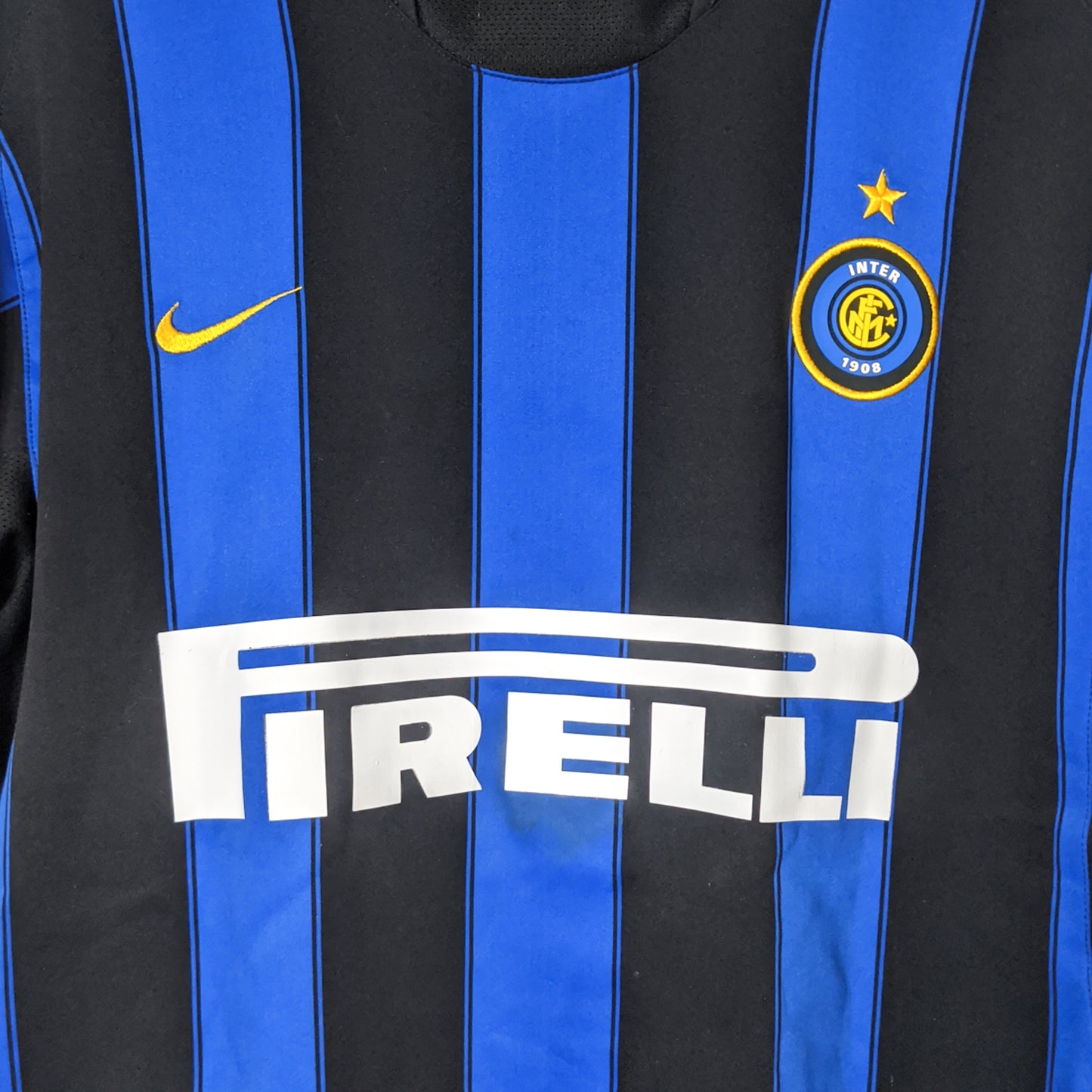 Original Inter 2003/04 Home - J.Zanetti #4 Size M fit L