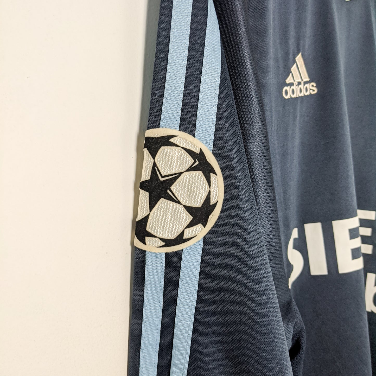 Original Real Madrid 2003/04 Away - Zidane #5 Size L (Long Sleeve)
