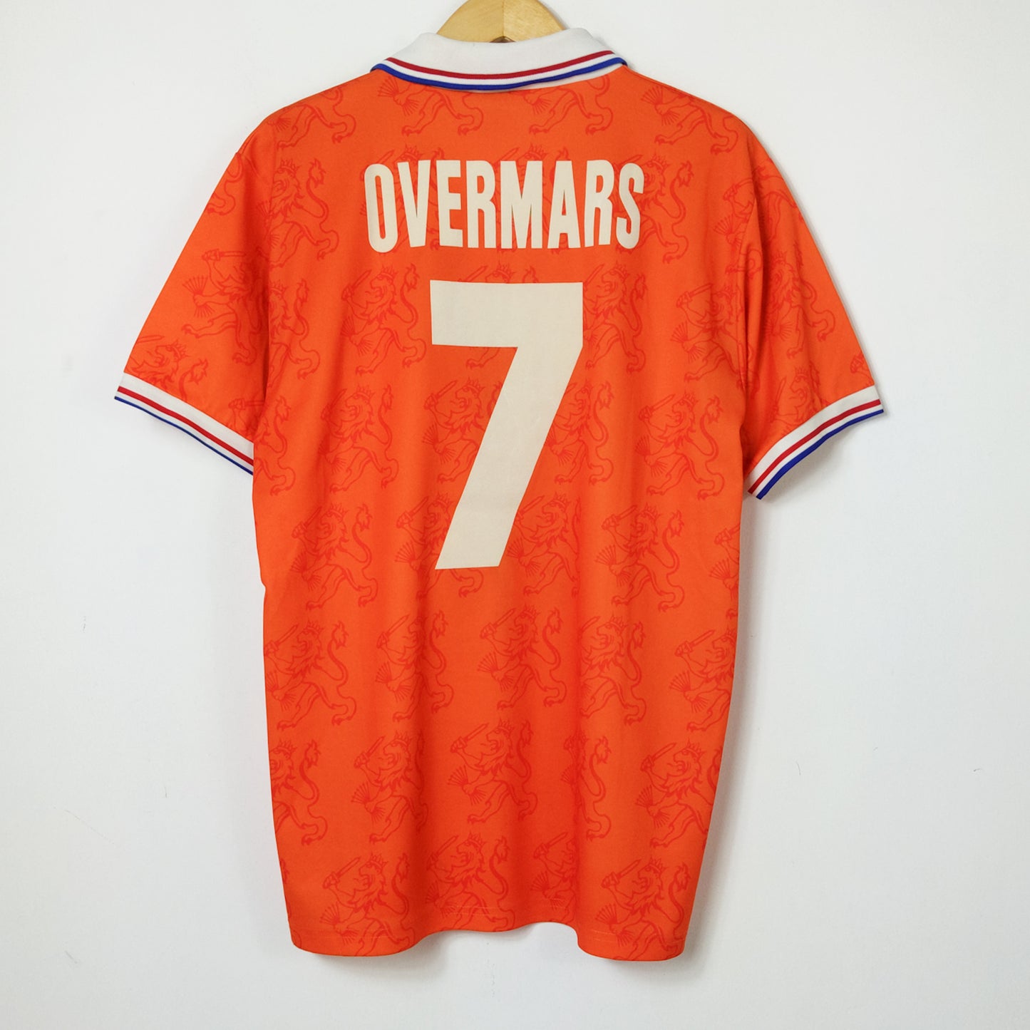 Original Netherlands 1994 Home - Overmars #7 Size L