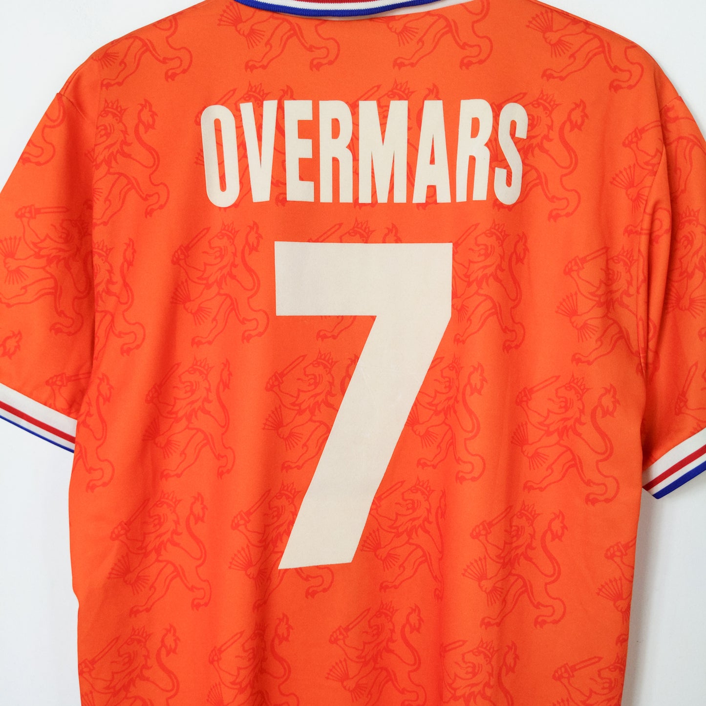 Original Netherlands 1994 Home - Overmars #7 Size L