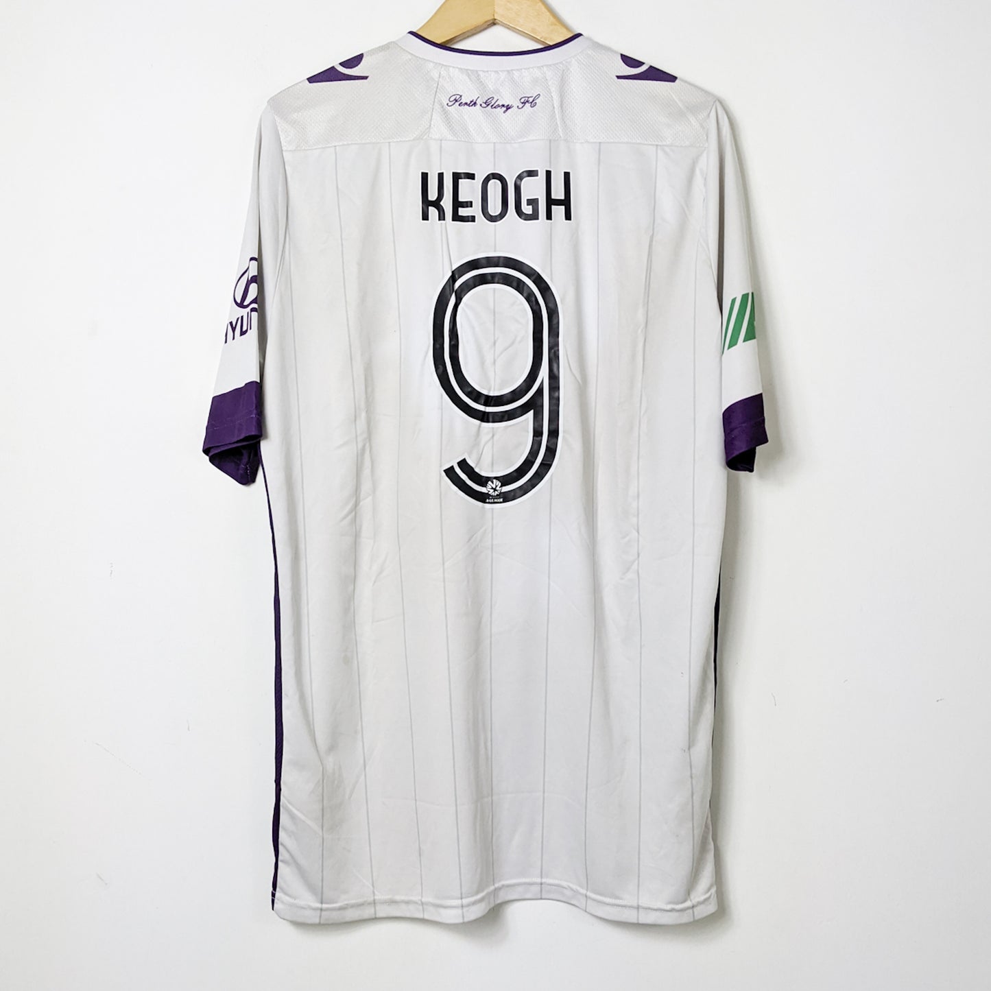 Original Perth Glory 2014/16 Away - Keogh #9 Size 3XL