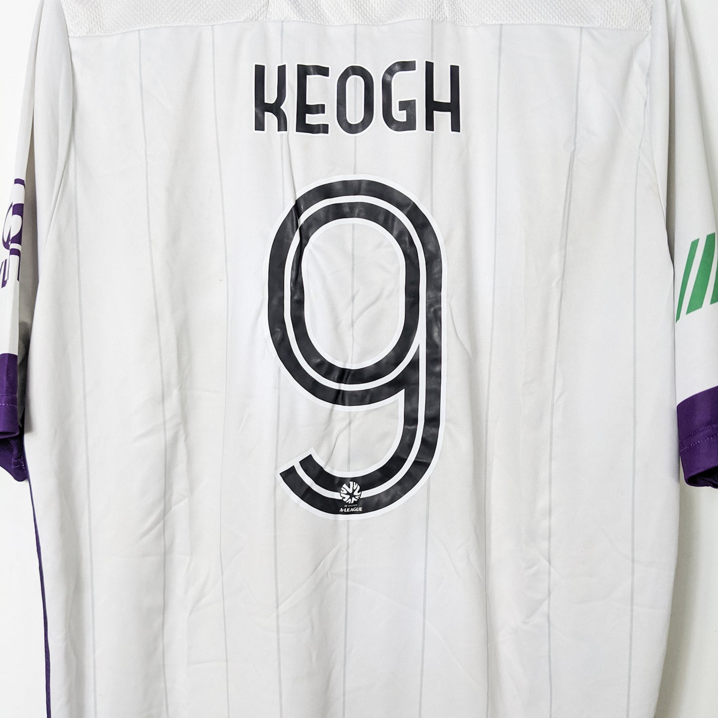 Original Perth Glory 2014/16 Away - Keogh #9 Size 3XL