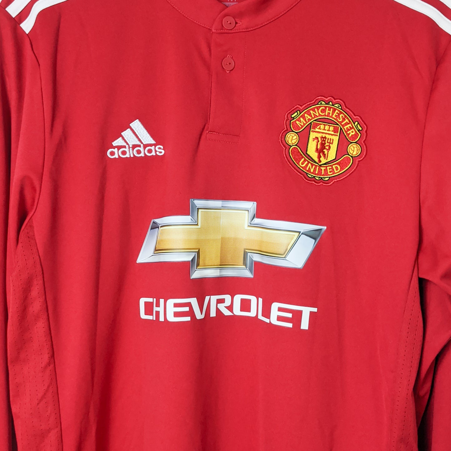 Original Manchester United 2017/18 Home - Ibrahimovic #10 Size M (Long Sleeve)
