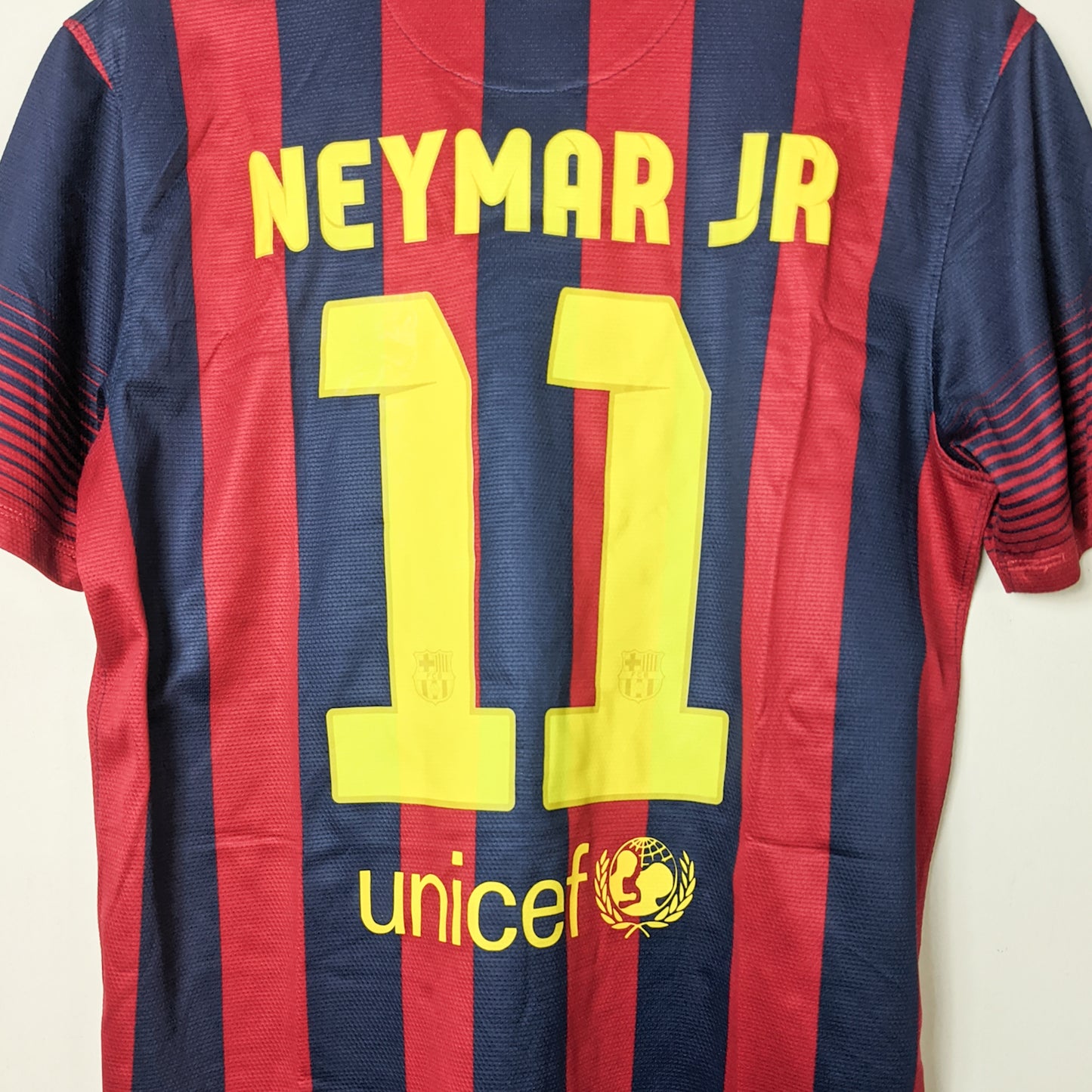 Original Barcelona 2013/14 Home - Neymar Jr #11 Size M