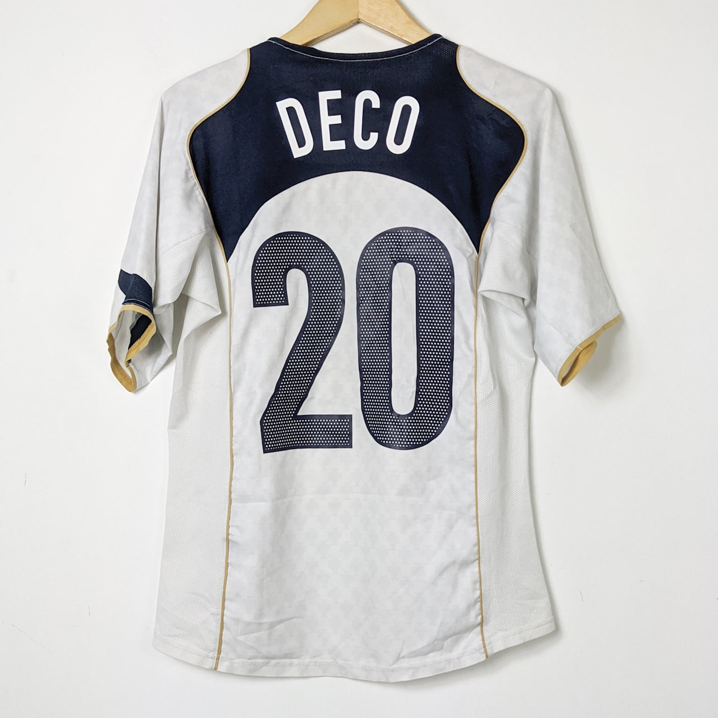 Original Portugal 2004 Away - Deco #20 Size M