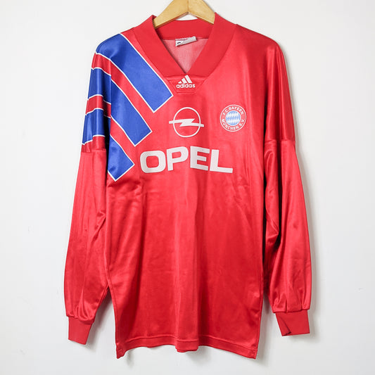 Original Bayern Munchen 1991/93 Home - Matthaus #10 Size fit L (Long Sleeve) (Player Issue)