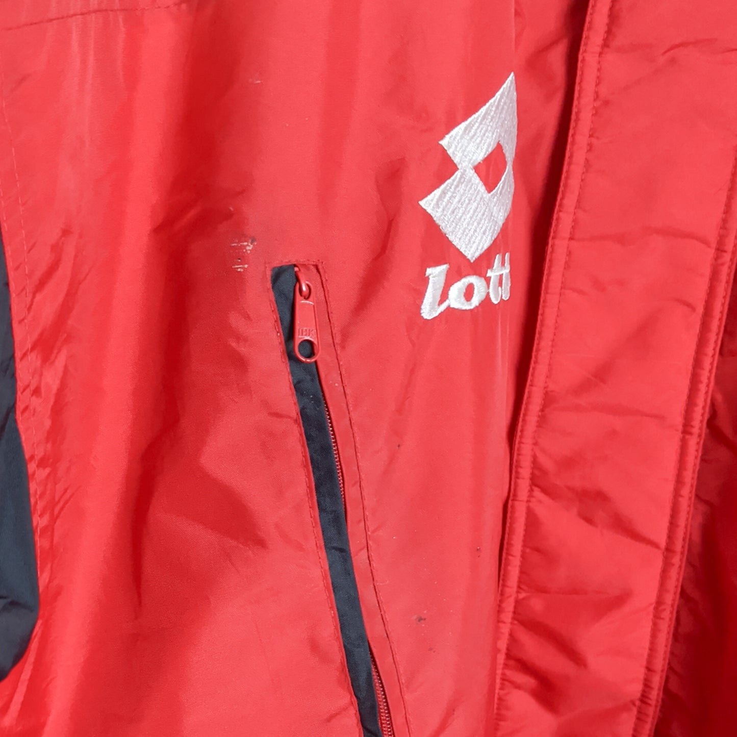 Original AC Milan 1994/95 Padded Bench Coat Jacket - Size XL