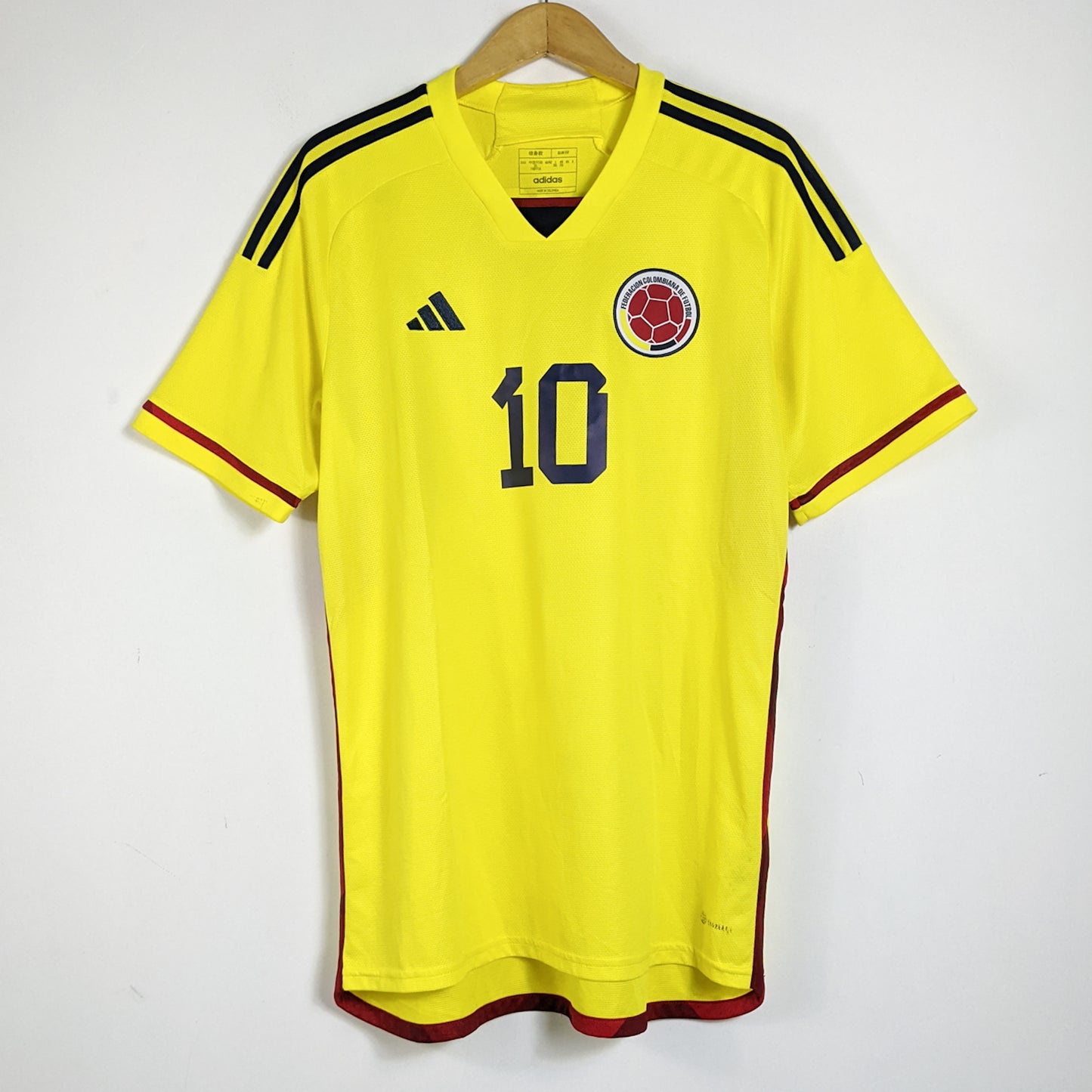 Original Colombia 2022/23 Home - James #10 Size XXL fit L