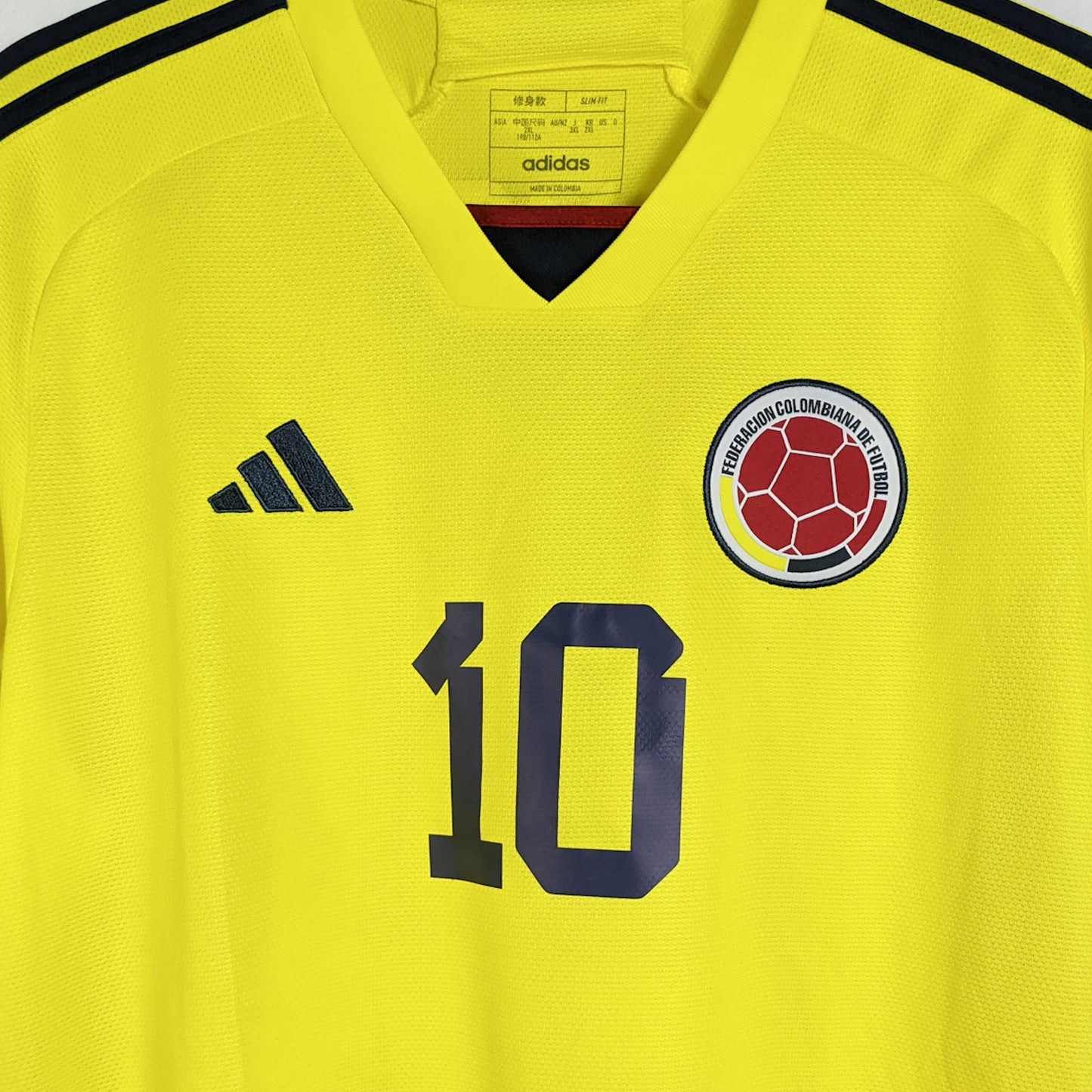 Original Colombia 2022/23 Home - James #10 Size XXL fit L