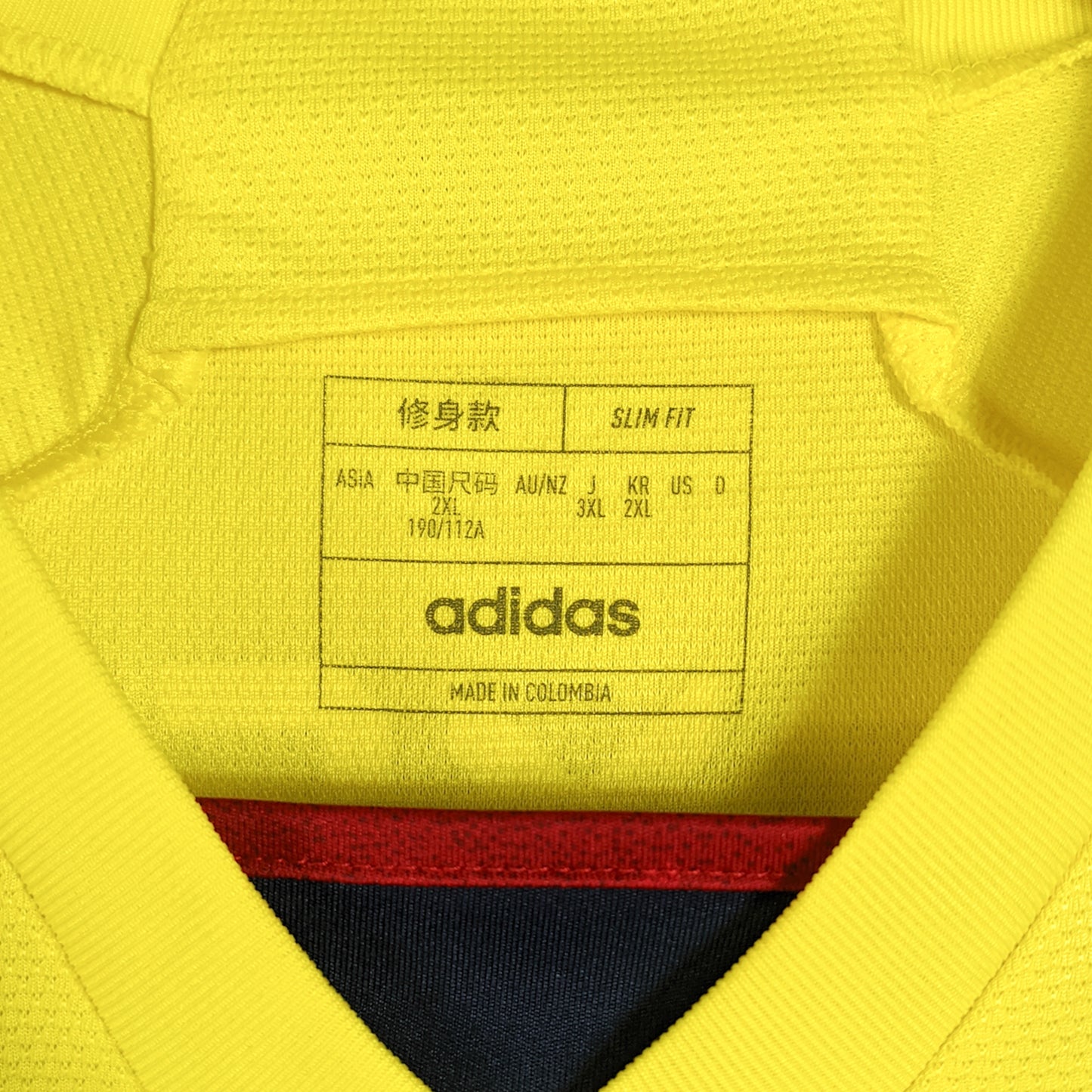 Original Colombia 2022/23 Home - James #10 Size XXL fit L