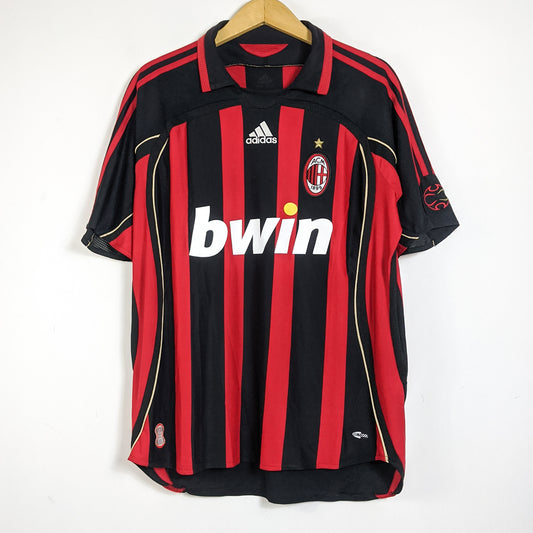 Original AC Milan 2006/07 Home - Inzaghi #9 Size fit L