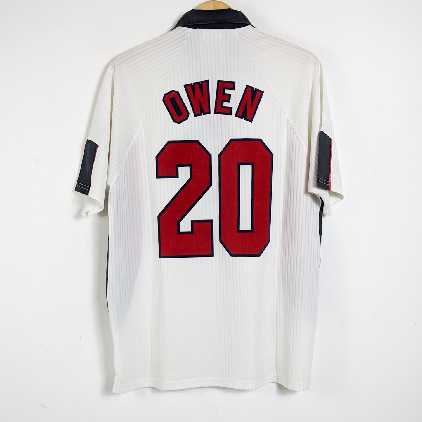 Original England 1998 Home - Owen #20 Size L