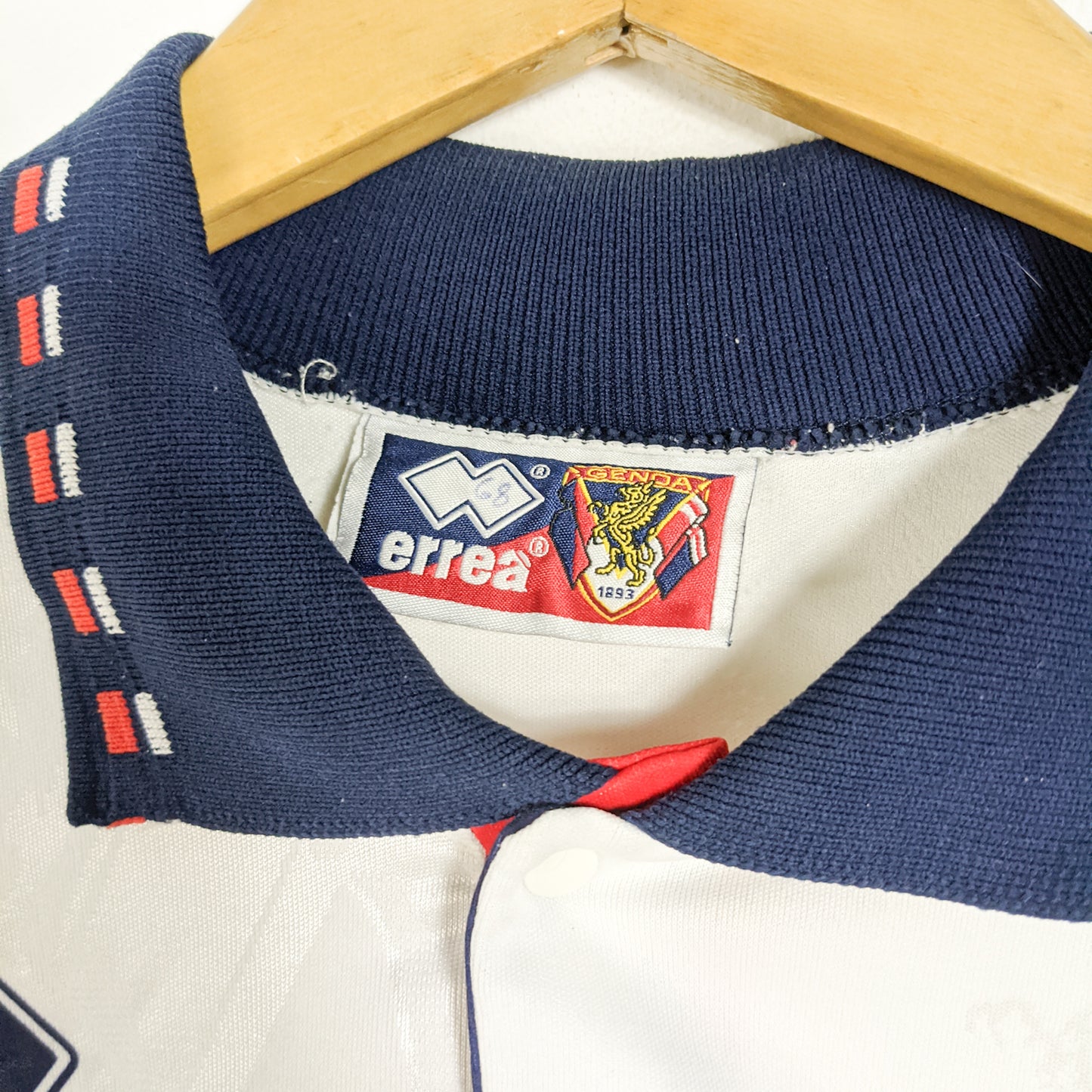 Original Genoa 1994/95 Away - Kazu #11 Size L (Long Sleeve)