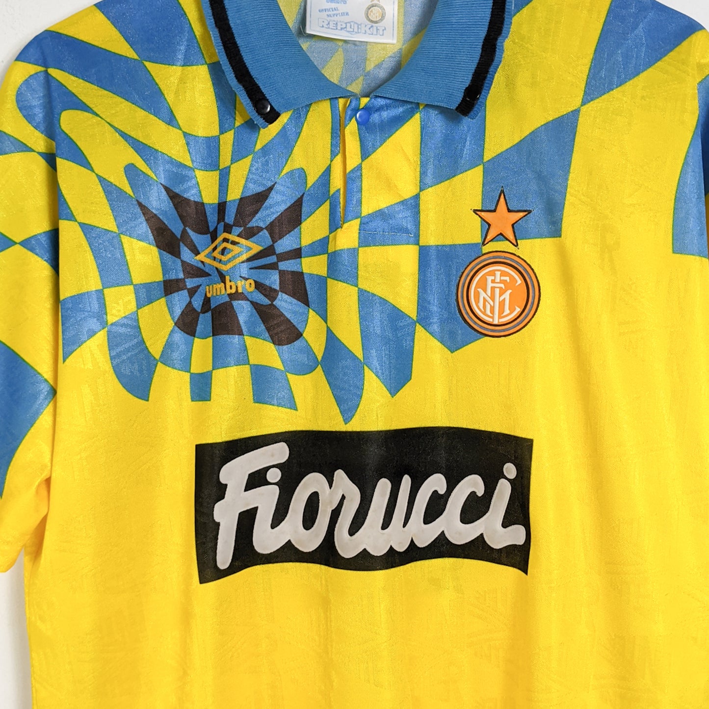 Original Inter 1992/94 Third - Bergkamp #10 Size M/L