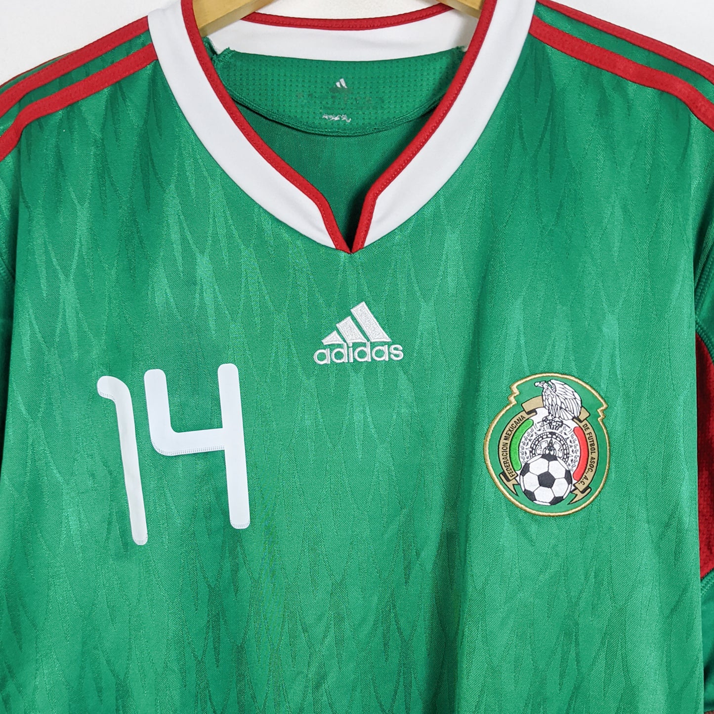 Original Mexico 2010 Home - J.Hernandez #14 Size XL