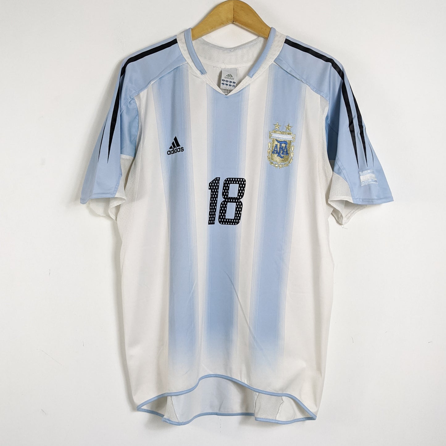 Original Argentina 2004/05 Home - Messi #18 Size XL