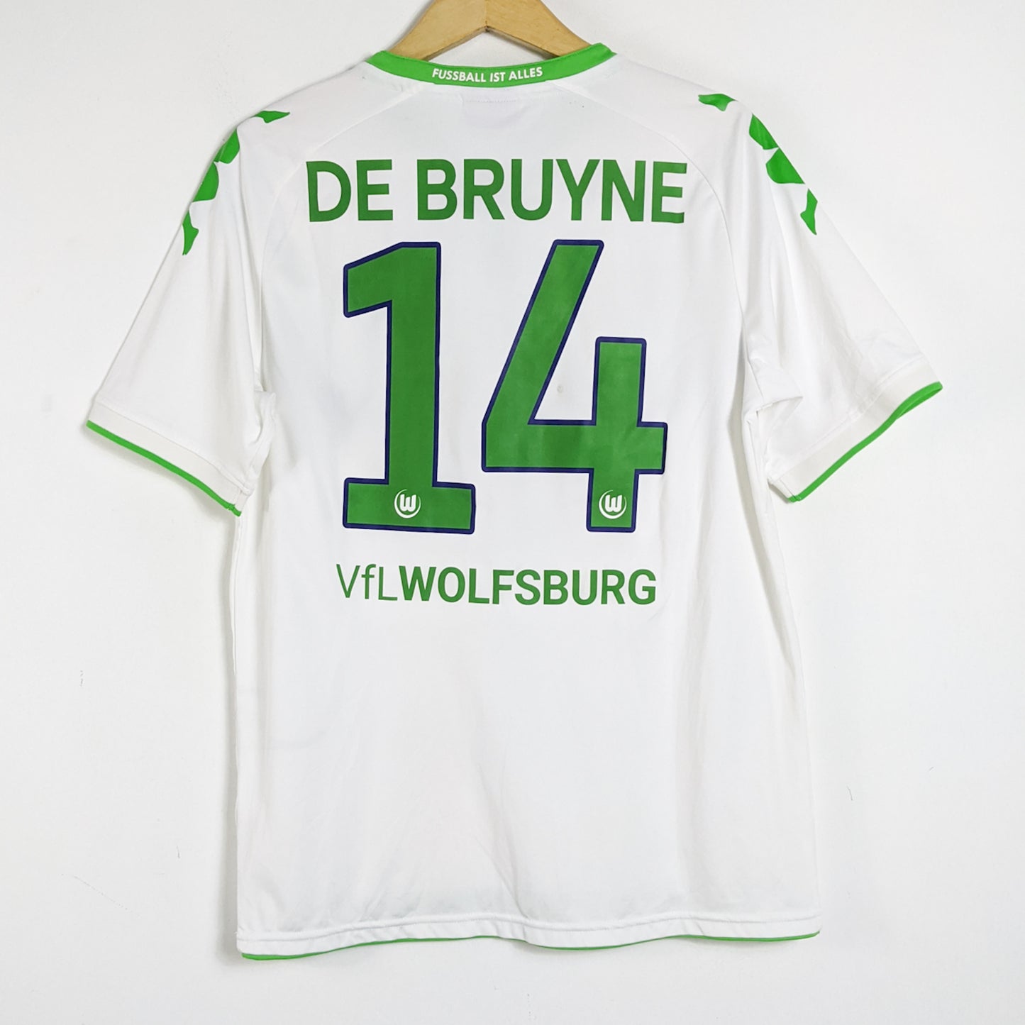 Original Wolfsburg 2015/16 Home - De Bruyne #14 Size M