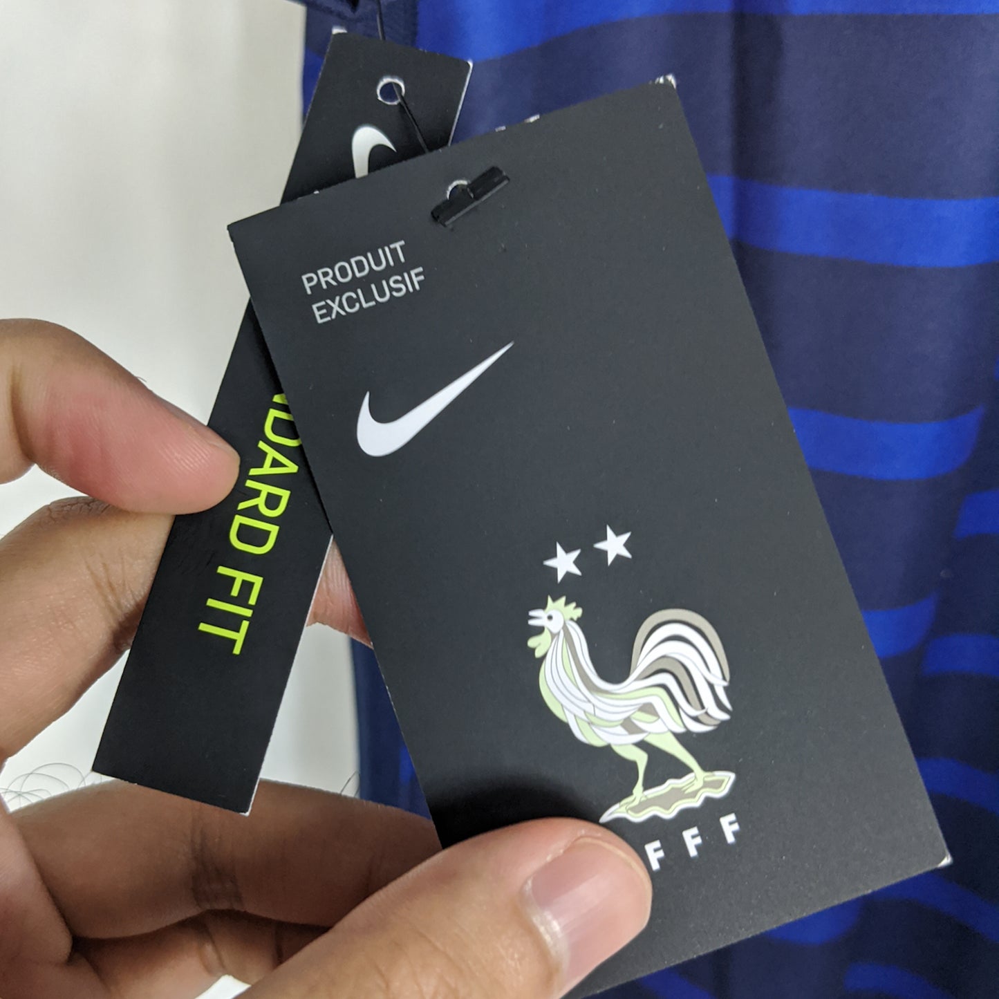 Original France 2020/21 Home - Mbappe #10 Size L (Bnwt)