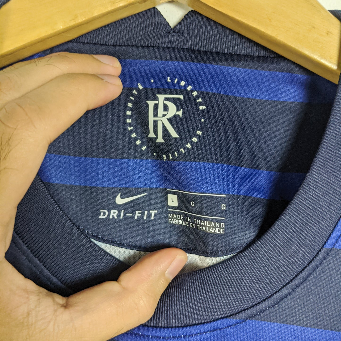 Original France 2020/21 Home - Mbappe #10 Size L (Bnwt)