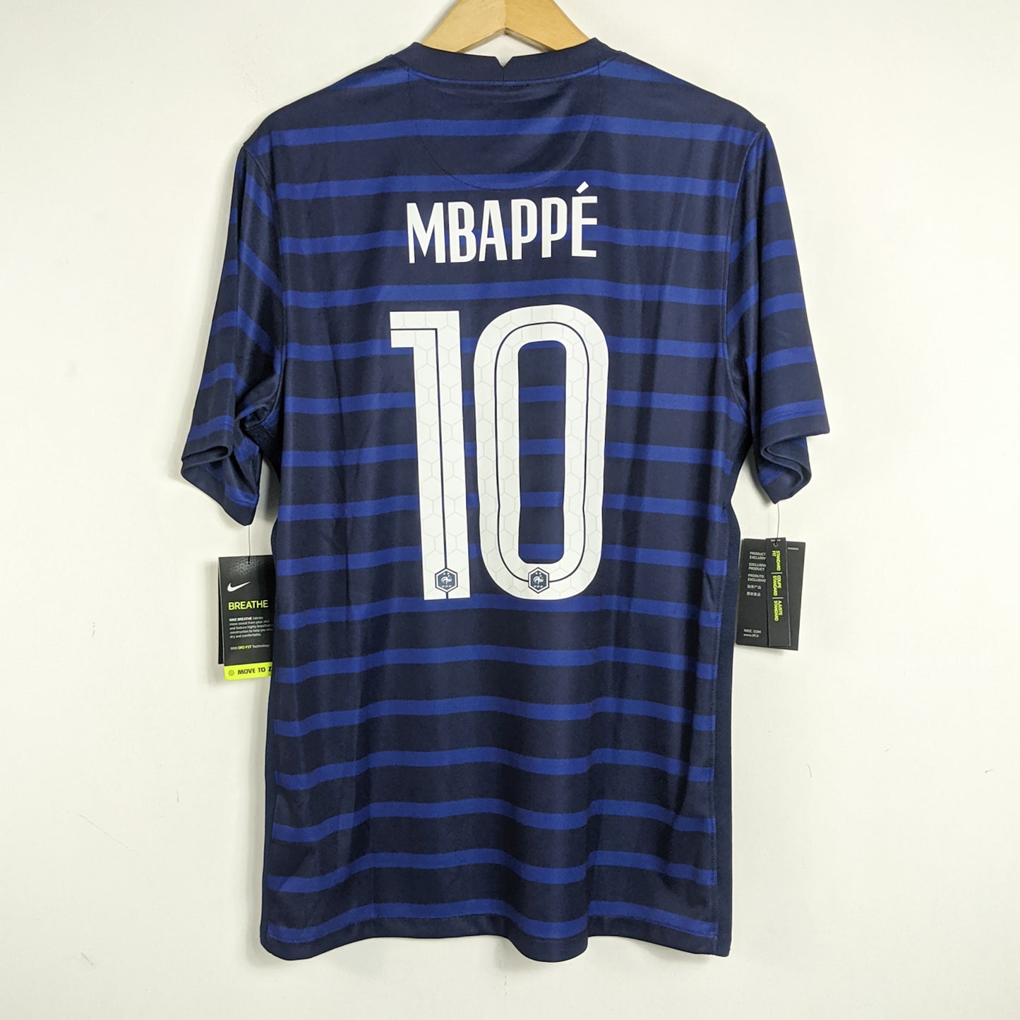 Original France 2020/21 Home - Mbappe #10 Size L (Bnwt)