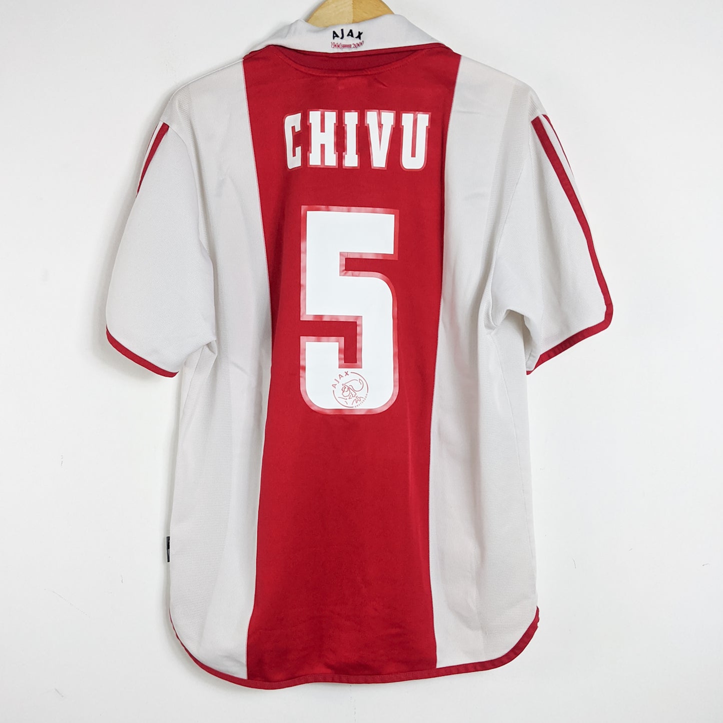 Original Ajax 2000/01 Home - Chivu #5 Size L