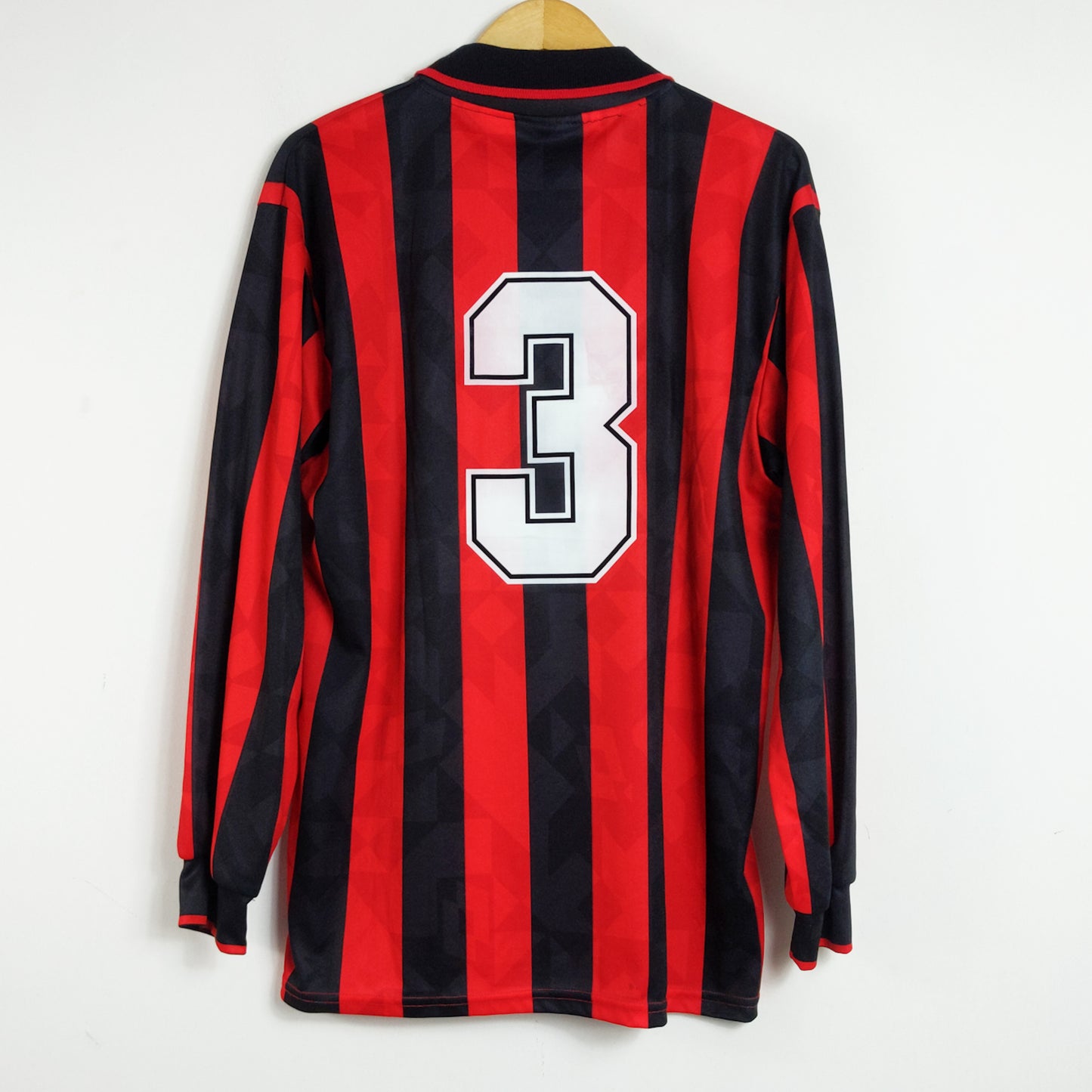 Original AC Milan 1993/94 Home - Maldini #3 Size L (Long Sleeve)