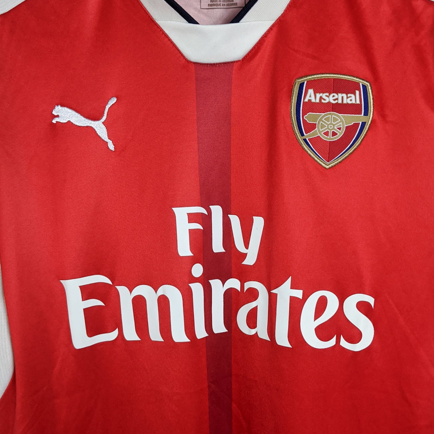Original Arsenal 2016/17 Home - S.Cazorla #16 Size M