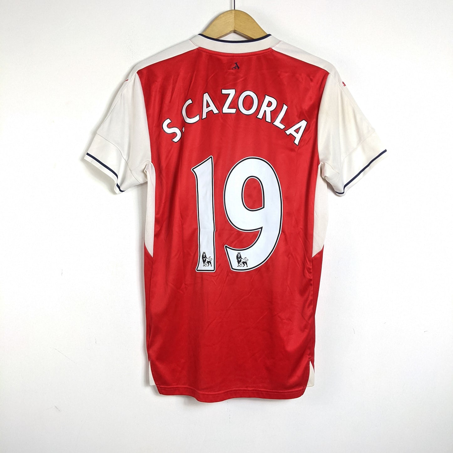 Original Arsenal 2016/17 Home - S.Cazorla #16 Size M