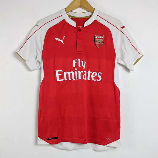 Original Arsenal 2015/16 Home - Arteta #8 Size M