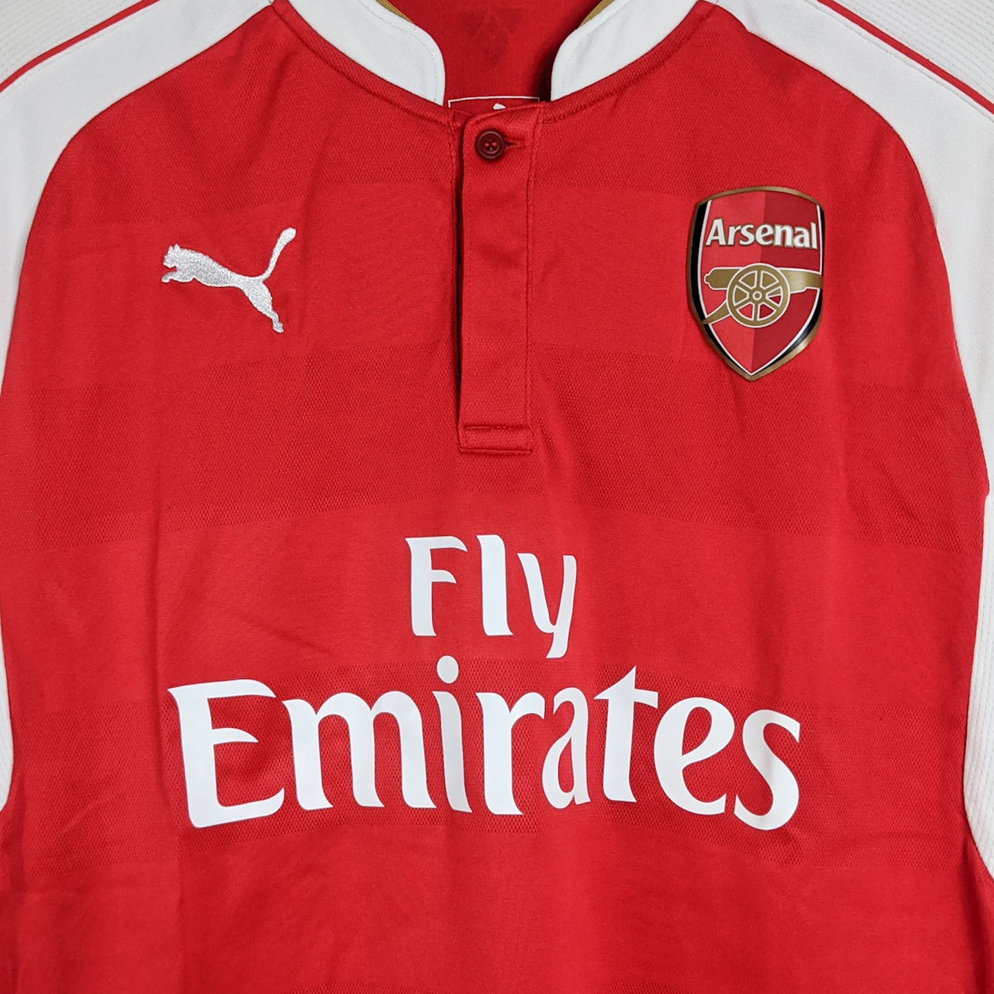 Original Arsenal 2015/16 Home - Arteta #8 Size M