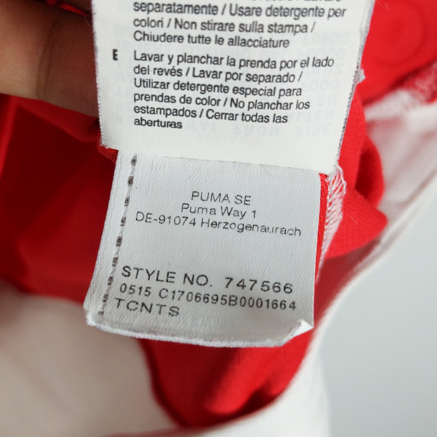 Original Arsenal 2015/16 Home - Arteta #8 Size M