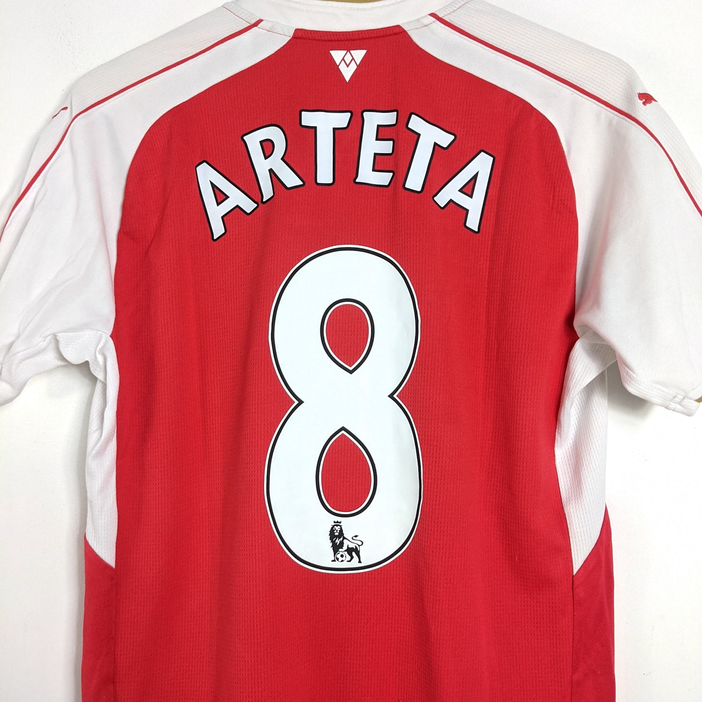 Original Arsenal 2015/16 Home - Arteta #8 Size M