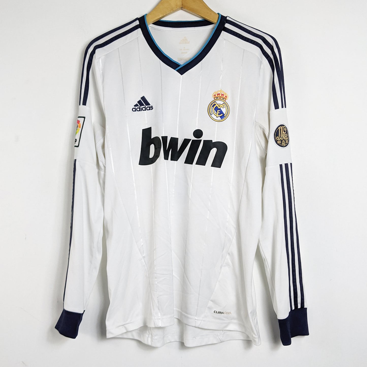 Original Real Madrid 2012/13 Home - Ronaldo #7 Size M (Long Sleeve)